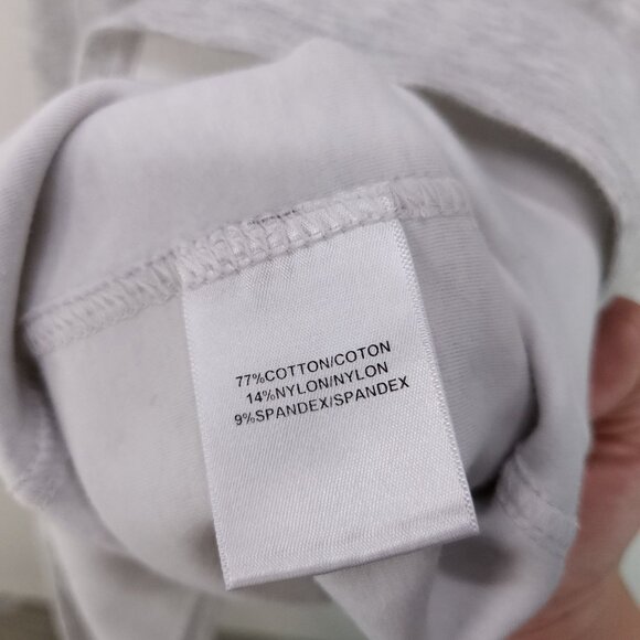 Lafayette 148 New York Sweater Dress Size P Midi Women’s Stretch Gray Pockets - Picture 10 of 12